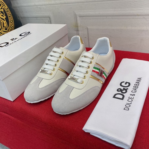 Replica Dolce & Gabbana D&G Casual Shoes For Men #976538 $76.00 USD for Wholesale