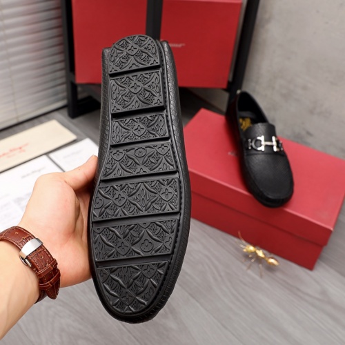 Replica Ferragamo Salvatore FS Leather Shoes For Men #976587 $68.00 USD for Wholesale