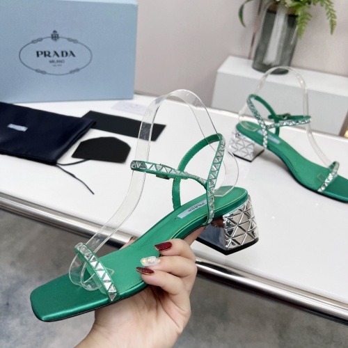 Replica Prada Sandal For Women #977145 $102.00 USD for Wholesale