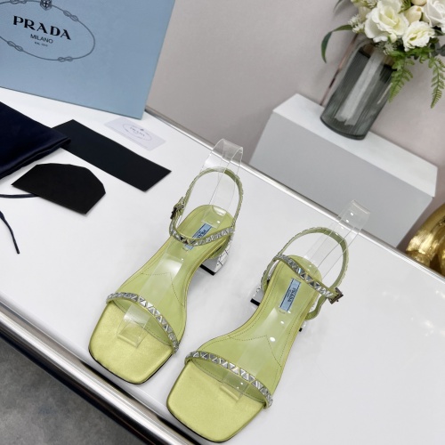 Replica Prada Sandal For Women #977146 $102.00 USD for Wholesale