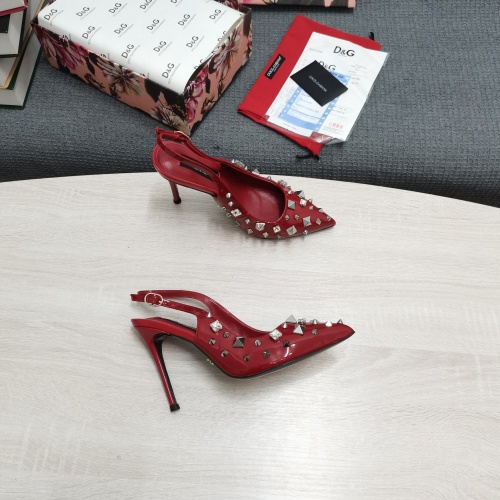 Replica Dolce&Gabbana D&G Sandal For Women #977147 $150.00 USD for Wholesale