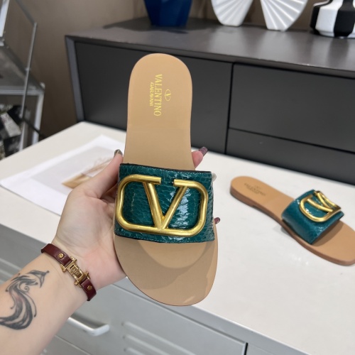 Replica Valentino Slippers For Women #977154 $102.00 USD for Wholesale