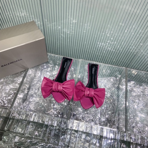 Replica Balenciaga Slippers For Women #977180 $92.00 USD for Wholesale