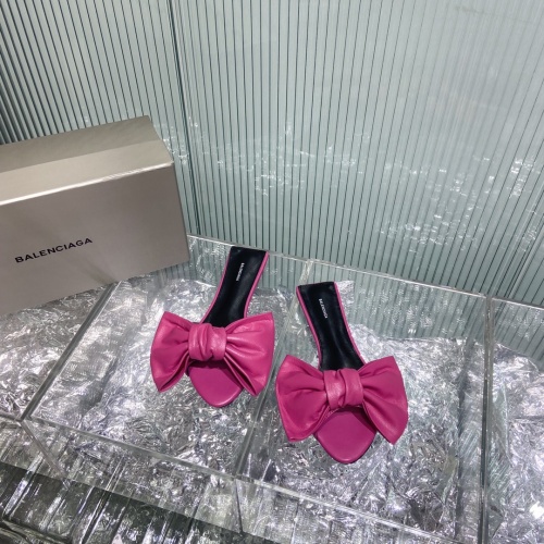 Replica Balenciaga Slippers For Women #977180 $92.00 USD for Wholesale