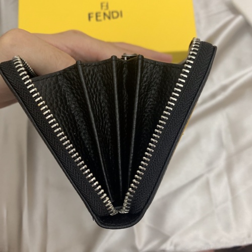 Replica Fendi AAA Man Wallets #977196 $45.00 USD for Wholesale