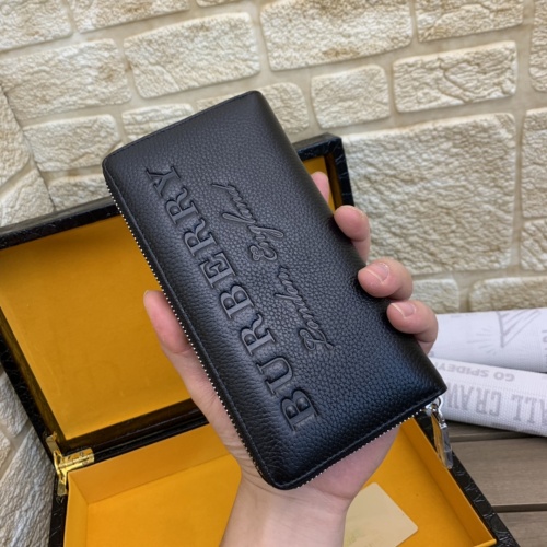 Replica Burberry AAA Man Wallets #977224 $45.00 USD for Wholesale