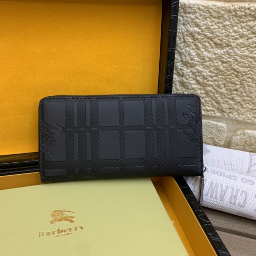 Replica Burberry AAA Man Wallets #977226 $45.00 USD for Wholesale