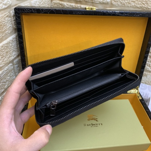 Replica Burberry AAA Man Wallets #977226 $45.00 USD for Wholesale