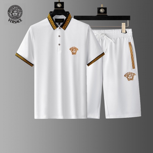 Versace Tracksuits Short Sleeved For Men #977248 $68.00 USD, Wholesale Replica Versace Tracksuits