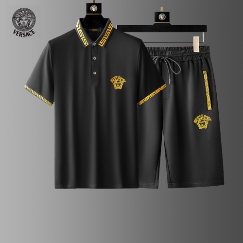 Versace Tracksuits Short Sleeved For Men #977249 $68.00 USD, Wholesale Replica Versace Tracksuits