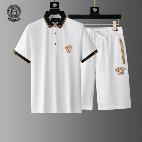 Versace Tracksuits Short Sleeved For Men #977250 $68.00 USD, Wholesale Replica Versace Tracksuits