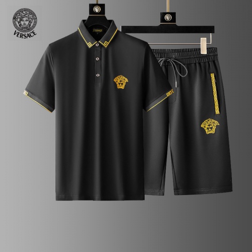 Versace Tracksuits Short Sleeved For Men #977251 $68.00 USD, Wholesale Replica Versace Tracksuits