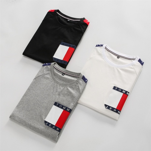 Replica Tommy Hilfiger TH T-Shirts Short Sleeved For Men #977261 $23.00 USD for Wholesale