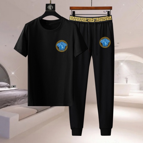 Versace Tracksuits Short Sleeved For Men #977344 $76.00 USD, Wholesale Replica Versace Tracksuits