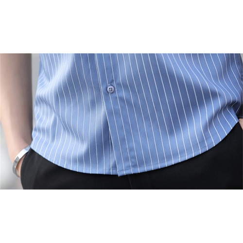 Replica Prada Shirts Short Sleeved For Men #977379 $38.00 USD for Wholesale
