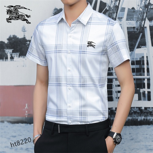 Burberry Shirts Short Sleeved For Men #977387 $38.00 USD, Wholesale Replica Burberry Shirts