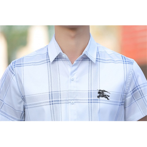 Replica Burberry Shirts Short Sleeved For Men #977387 $38.00 USD for Wholesale