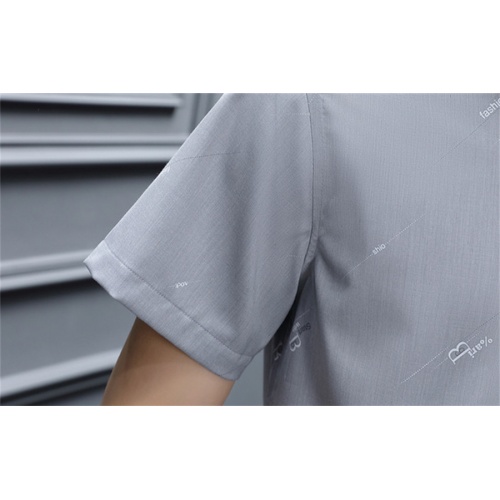 Replica Balenciaga Shirts Short Sleeved For Men #977393 $38.00 USD for Wholesale