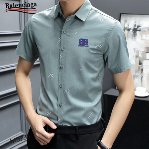 Balenciaga Shirts Short Sleeved For Men #977394