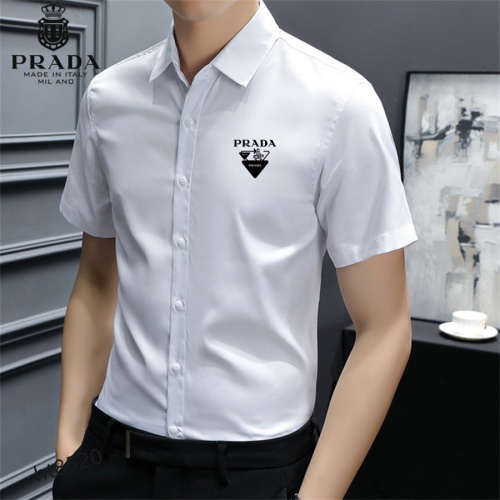 Prada Shirts Short Sleeved For Men #977413