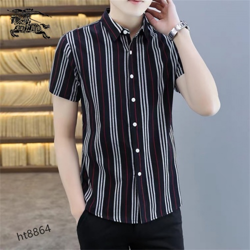 Burberry Shirts Short Sleeved For Men #977423 $38.00 USD, Wholesale Replica Burberry Shirts