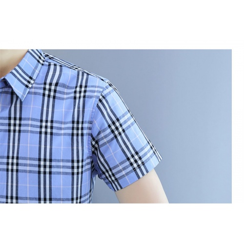Replica Burberry Shirts Short Sleeved For Men #977429 $38.00 USD for Wholesale