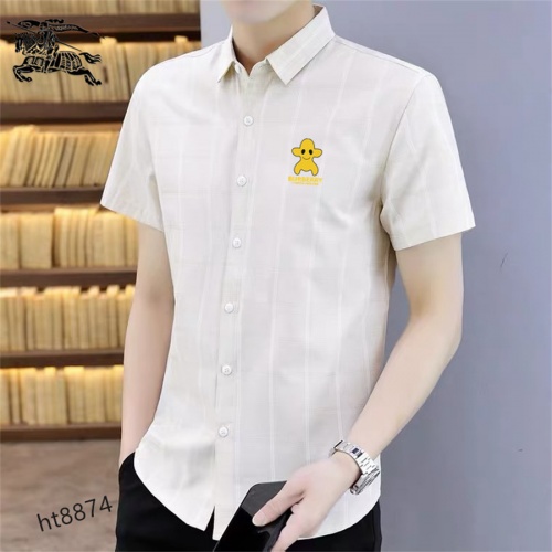Burberry Shirts Short Sleeved For Men #977434 $38.00 USD, Wholesale Replica Burberry Shirts
