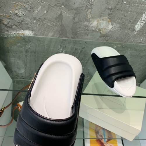 Replica Balmain Slippers For Men #977458 $85.00 USD for Wholesale