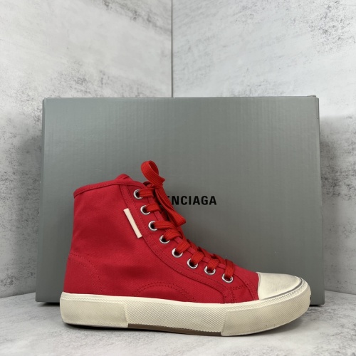 Replica Balenciaga High Tops Shoes For Men #977477 $112.00 USD for Wholesale