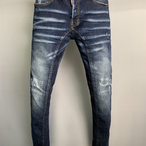 Replica Dsquared Jeans For Men #977565 $64.00 USD for Wholesale