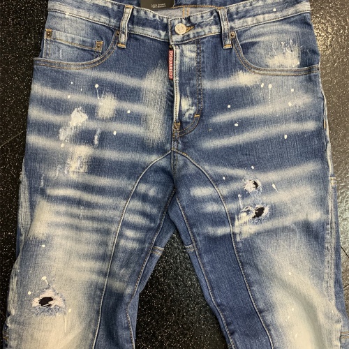 Replica Dsquared Jeans For Men #977566 $64.00 USD for Wholesale