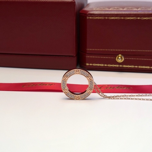 Replica Cartier Necklaces For Women #977582 $34.00 USD for Wholesale