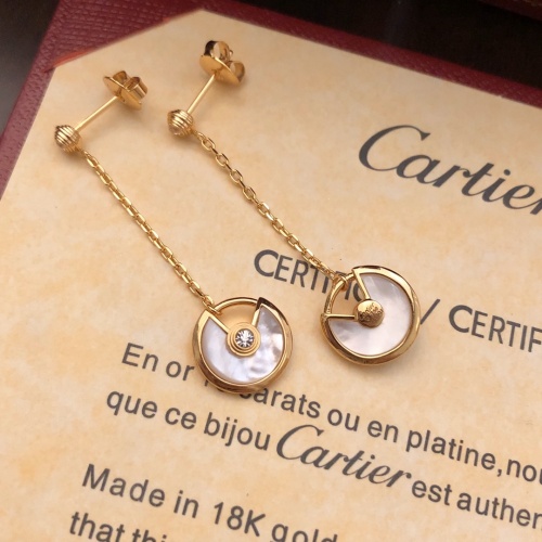 Replica Cartier Earring For Women #977681 $34.00 USD for Wholesale