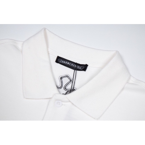 Replica Chrome Hearts T-Shrits Short Sleeved For Men #977728 $45.00 USD for Wholesale