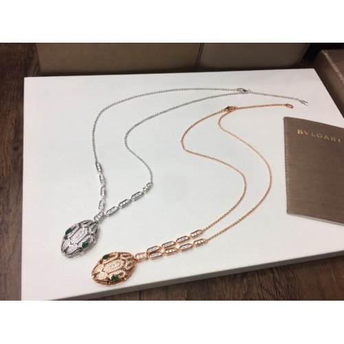 Replica Bvlgari Necklaces For Women #977746 $45.00 USD for Wholesale