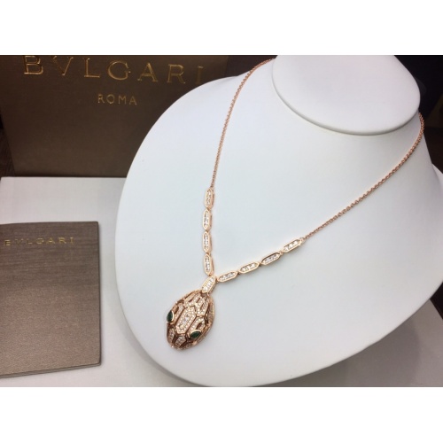 Replica Bvlgari Necklaces For Women #977746 $45.00 USD for Wholesale