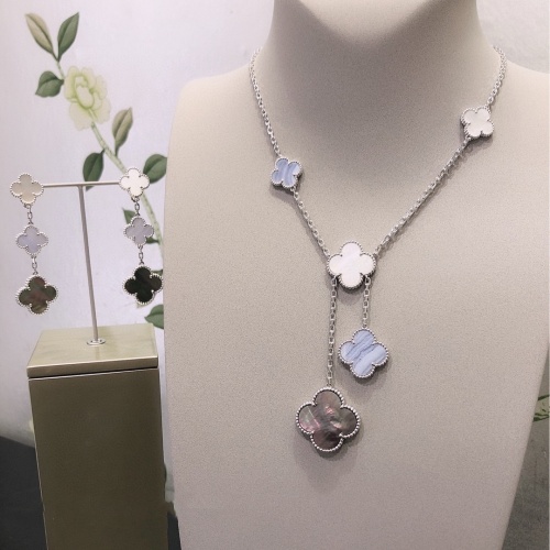 Replica Van Cleef & Arpels Necklaces For Women #977750 $52.00 USD for Wholesale