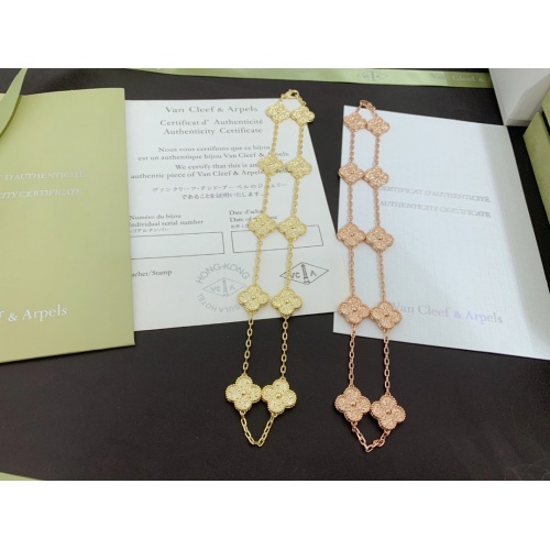 Replica Van Cleef & Arpels Necklaces For Women #977763 $48.00 USD for Wholesale