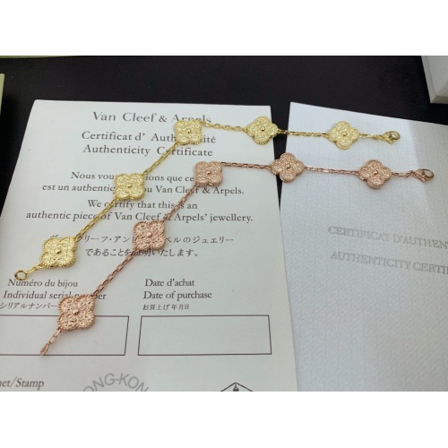 Replica Van Cleef & Arpels Bracelets For Women #977798 $38.00 USD for Wholesale