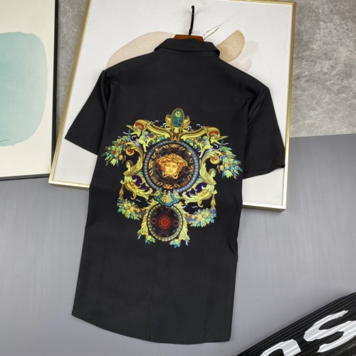 Replica Versace Shirts Short Sleeved For Men #977815 $45.00 USD for Wholesale