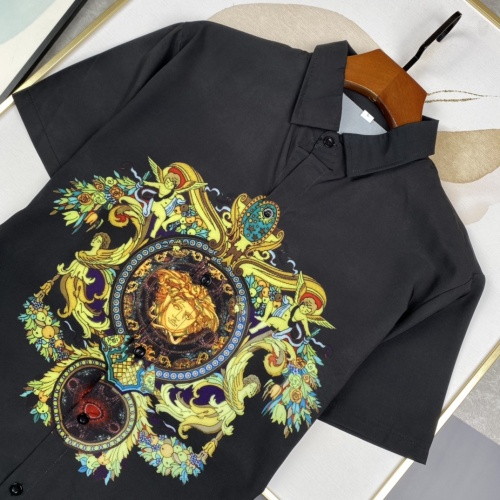 Replica Versace Shirts Short Sleeved For Men #977815 $45.00 USD for Wholesale