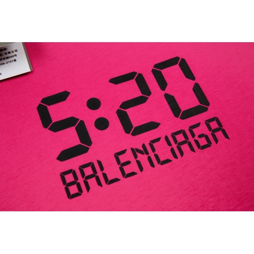 Replica Balenciaga T-Shirts Short Sleeved For Unisex #977876 $42.00 USD for Wholesale