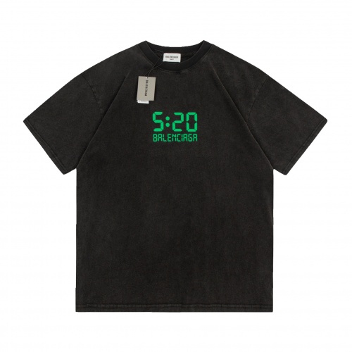 Balenciaga T-Shirts Short Sleeved For Unisex #977877 $42.00 USD, Wholesale Replica Balenciaga T-Shirts