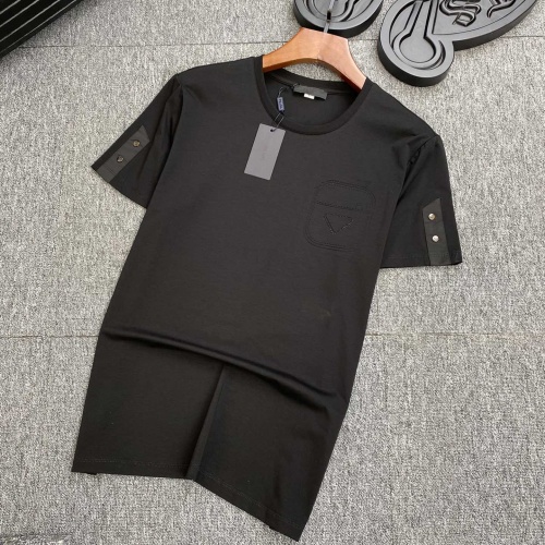 Prada T-Shirts Short Sleeved For Men #977888 $42.00 USD, Wholesale Replica Prada T-Shirts