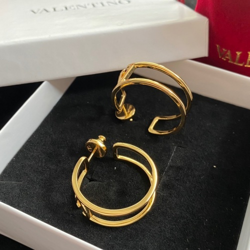 Replica Valentino Earrings For Women #977914 $29.00 USD for Wholesale