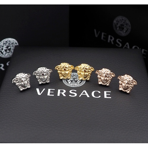Replica Versace Earrings For Women #977965 $23.00 USD for Wholesale