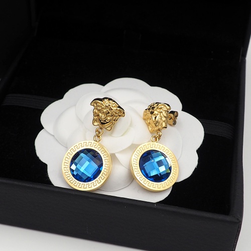 Replica Versace Earrings For Women #977971 $25.00 USD for Wholesale