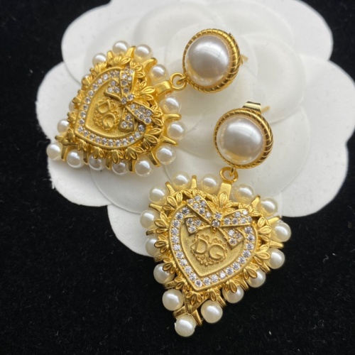 Replica Dolce & Gabbana D&G Earrings For Women #978008 $32.00 USD for Wholesale