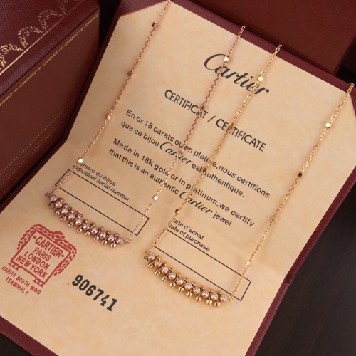 Replica Cartier Necklaces For Women #978099 $34.00 USD for Wholesale