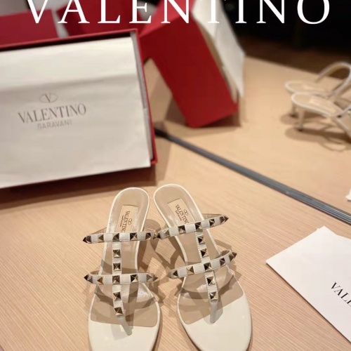 Replica Valentino Slippers For Women #978738 $88.00 USD for Wholesale